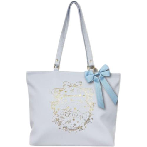畑山商事 sanrio サンリオ トートバッグ ガーリー シナモロール [本体]約H31×W44(底35)×D16cm/持ち手：約60cm 34202878(4)