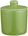 西海陶器(Saikaitoki) 波佐見焼 Common コモン シュガーポット グリーン 容量約100ml 電子レンジ 食洗器対応 18298