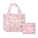 畑山商事 折り畳みエコバッグ 水彩フラワー マイメロディ H36×W45×D12cm 33202296