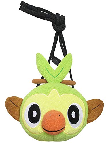 Pocket Monster - 三英貿易 ポケットモンスター がまぐちポシェット サルノリ(フェイス) W19×D8×H17cm ぬいぐるみ雑貨 ポケモン PZ49