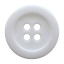 清原(KIYOHARA) サンコッコーシリーズ ベーシックボタン 8個入 直径18mm 白 ポリアセタール SUN10-128