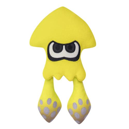 三英貿易 Splatoon (スプラトゥーン)3 ALL STAR COLLECTION イカ (S) イエロー W13×D4×H22cm ぬいぐるみ SP30