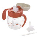 リッチェル トライ ストロー飲みマスターセット レッド 1個 5カ月頃から