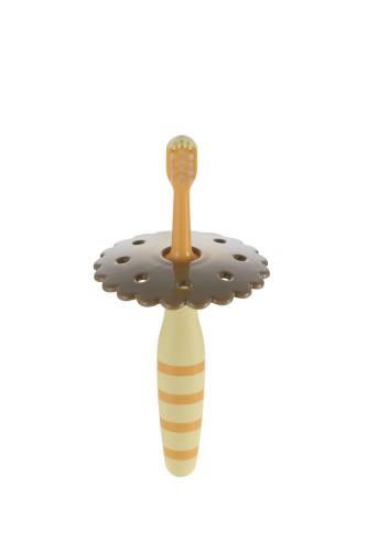 リッチェル トライ 奥歯ピカピカベビーハブラシ2本入り 歯ブラシ じぶんではみがき...