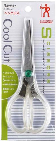 Scissors - レイメイ藤井 ハサミ はさみ ヘンケルス クールカット グリーン 180mm SH804M