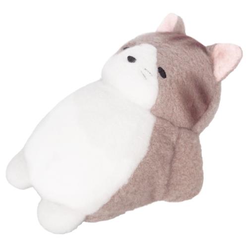 乐天商城 - 三英貿易(Sanei Boeki) ちるめいと ねこ W11×D15×H12cm ぬいぐるみ