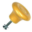 和気産業(Waki Sangyo) FURNITURE HARDWARE セラミックつまみ イエロー 幅40×奥行28mm IK-147(4)