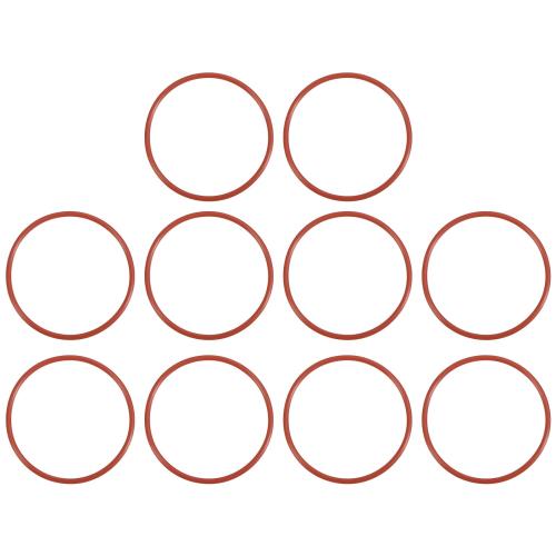 PATIKIL oリング ゴムパッキン オーリング 48mm外径 44mm内径 2mm幅 30個 耐熱 耐油 防水 VMQシーリング エアコン交換 汎用 水道 配管 蛇口 自動車 圧縮機バルブ修理 レッド