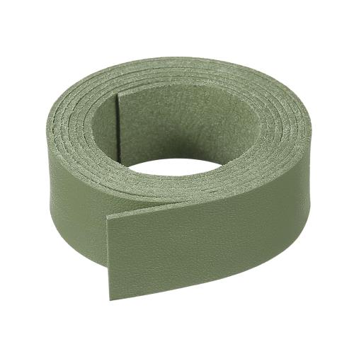 PATIKIL 革紐 ネックレス用 革紐 20mm スエードレザーストラップ フェイクレザースト ネックレス ブレスレット 手作り材料 DIY ハンドメイド アクセサリーパーツ 1個 アーミー緑