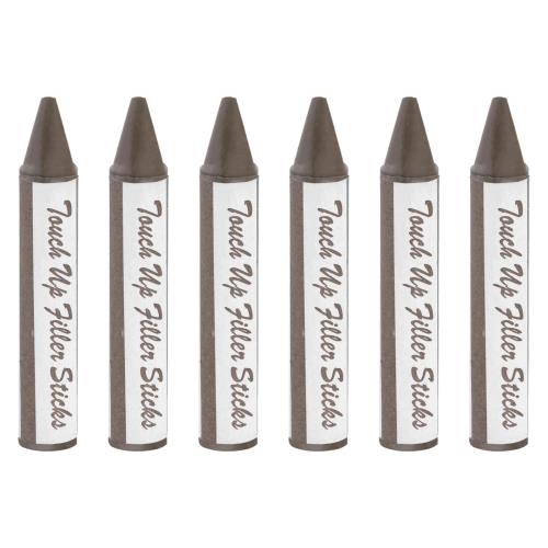 PATIKIL 家具マーカー 研磨 6本セット ワックス ウッドフィラースティック 家具修理クレヨン 傷 木製床..