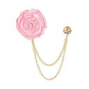 PATIKIL ローズフラワーブローチピン メンズスーツ用ラペ ルピン スーツアクセサリー フローラルメンズピン ファッションブ ライドグ ルームウェディングブ...