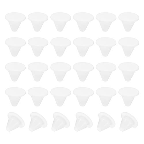 PATIKIL シリコーンホールプラグ 5.5mm 30個 ゴムキャップ シリコンゴム 家具用 フラットヘッドカバー ..