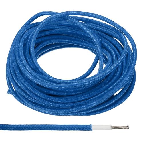 Rakuten - PATIKIL 9.8フィート 18AW G 電子ワイヤー -30〜200度 耐熱性シリコンケーブル ランプ ボイラー ヒーター用 青色