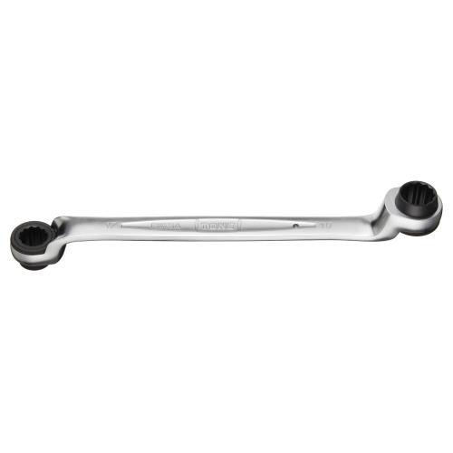 Rakuten - トネ(TONE) 75度両頭ラチェットめがねレンチ(深穴タイプ) RM75A-1719 二面幅17×19mm