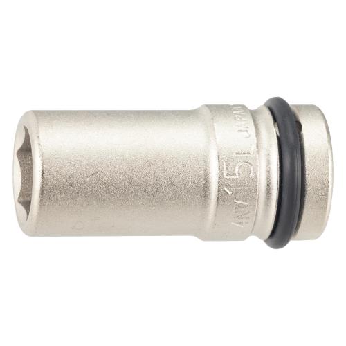 Rakuten - トネ(TONE) インパクト用ロングソケット HP4NV-15L 差込角12.7mm(1/2) 二面幅15mm