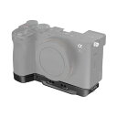SmallRig カメラプレート Sony用 Alpha 7C II/Alpha 7CR対応 アルカスイスクイックリリースプレート内蔵ボトムマウントプレート ブラック QD ソケット ストラップスロット 1/4-20 ネジ穴 3/8-16 ネジ穴 底部取り付け 4438