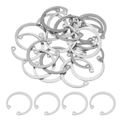 PATIKIL 32mm ID 内部保持リング、20個 E-クリップ スナップリング 304ステンレス鋼 内部シリップ 自動..