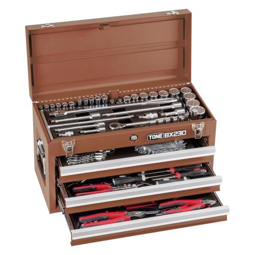 トネ(TONE) ツールセット（チョコレート) TSX950CH 差込角9.5 12.7mm(3/81/2) 内容86点
