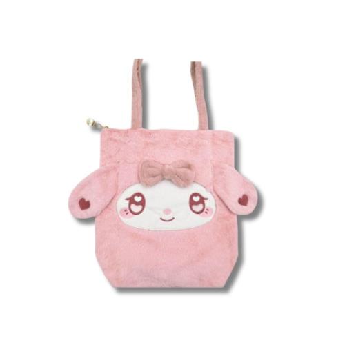 畑山商事 サンリオキャラクターズ トートバッグ うるふわ マイメロディ H39×W37×D11.5cm 34202628