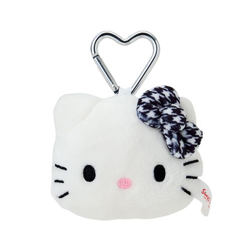 Character Wear - [サンリオ] フェイス形マスコットホルダー（I Love Hello Kitty） ハローキティ ブラック 087246