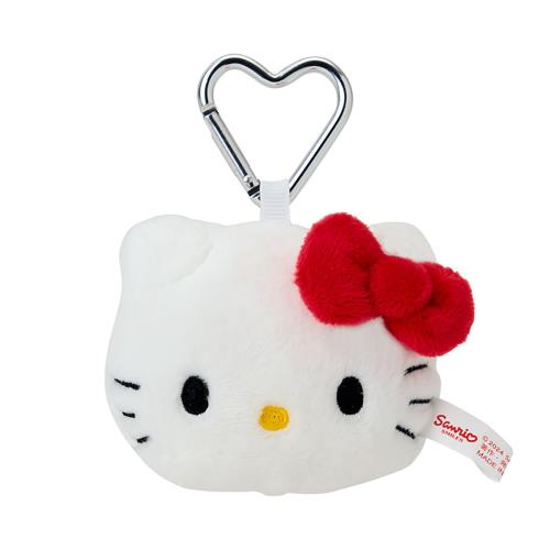 Character Wear - [サンリオ] フェイス形マスコットホルダー（I Love Hello Kitty） ハローキティ レッド 087181