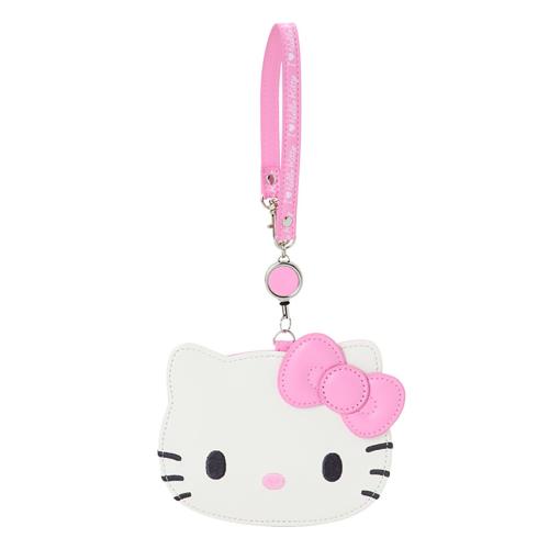 Character Wear - [サンリオ] パスケース（I Love Hello Kitty） ハローキティ ピンク PUレザー・PVC・スチール・ポリエステル 対象年齢15才以上 606120
