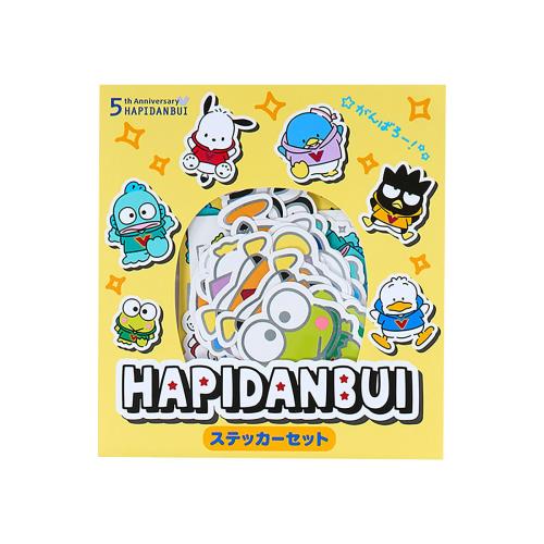 乐天商城 - サンリオ(SANRIO) ステッカーセット（はぴだんぶい 5周年だって！全員集合） はぴだんぶい 紙 658723