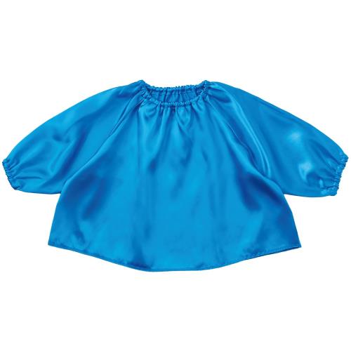 [アーテック] 運動会・発表会・イベント 衣装 ソフトサテン チュニック 青 丈：約54cm、身幅約56cm 19011