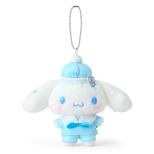 Character Wear - サンリオ(SANRIO) マスコットホルダー（セーラーカラー） シナモロール ポリエステル・スチール 対象年齢6才以上 061743