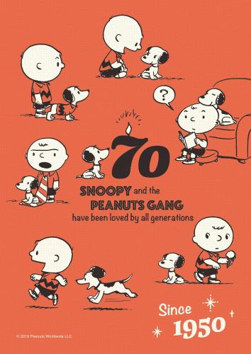 108ピースジグソーパズル PEANUTS ピーナッツ ビンテージコットンプリントジグソーパズル(18.2x25.7cm)