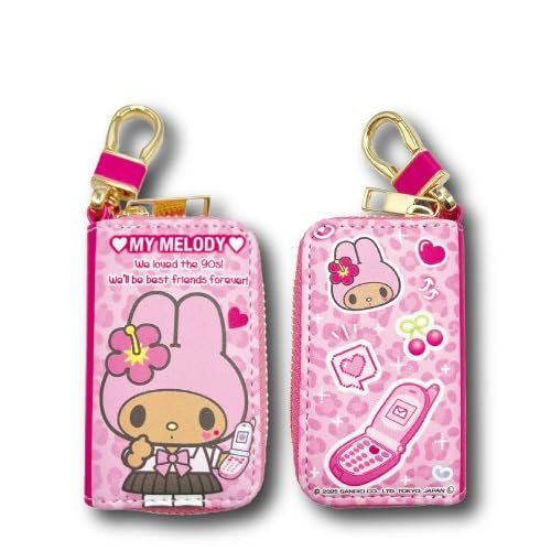 畑山商事 サンリオ ギャルシリーズ スマートキーケース マイメロディ ブラウン 約H9×W5.5×D2cm 34203024