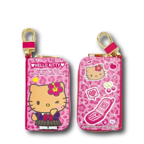 畑山商事 サンリオ ギャルシリーズ スマートキーケース ハローキティ ブラウン 約H9×W5.5×D2cm 34203023