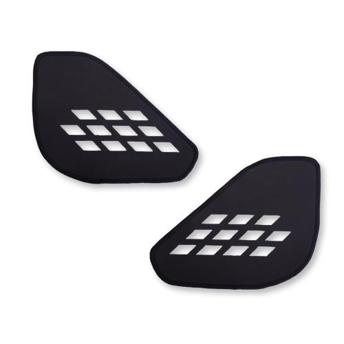 楽天FIDELAYOURS（ユアーズ）, 60系 プリウス 専用 ドアトリムガード リア用 2PCS[レザー調/パープル]キックガード PRIUS 60 縫製 日本製 保護 プロテクター y607-034leatherpurple [5] S