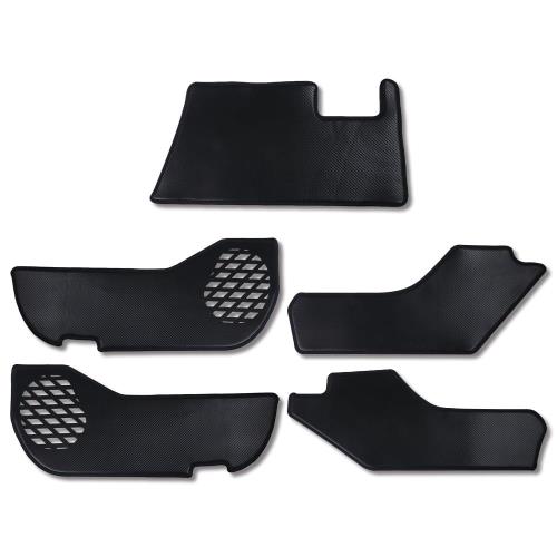 楽天FIDELAYOURS（ユアーズ）, 40系 アルファード ヴェルファイア 専用 キックガード3点セット レザー調/パープル デザイン 縫製 日本製 インパネ ドアトリム グローブボックス ALPHARD VELLFIRE 40 傷 汚れ 防止 キックガード 保護 y507-021-leather-purple [5] S