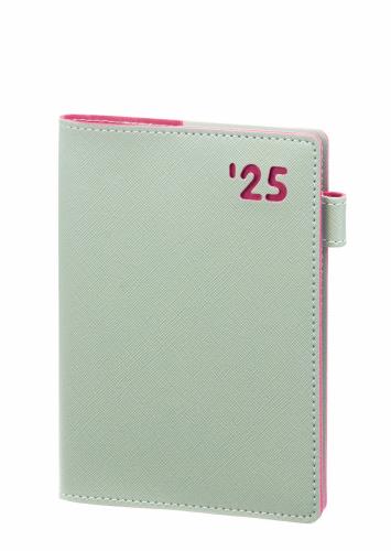 レイメイ藤井 手帳 2025年 スケジュール帳 カラーエッジリー ウィークリー A6 グリーン RFD2514M 2025..