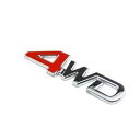 YFFSFDC 汎用 ステッカー 両面テープ付 簡単貼り付け 3D 立体スッテカー エンブレム 4WD 金属 カー用品 アクセサリー 装飾 車 プレゼント