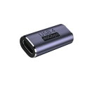 YFFSFDC USB C 中継アダプタ メス to メス USB Type C 延長アダプタ40Gbps高速データ転送100W/5A急速充電 8K@60Hz映...