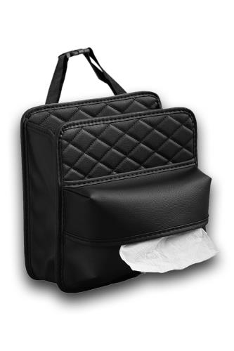 YFFSFDC 車用 シートバックポケット ゴミ箱 ティッシュケース 後部座席 大容量 多機能収納袋 ...