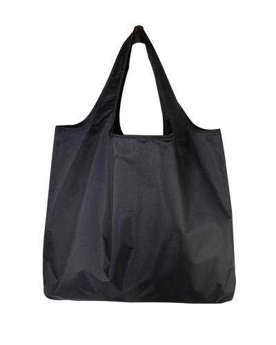 [YFFSFDC] エコバッグ 買い物バッグ 折りたたみ 大容量 収納簡単 軽量 コンパクト 防水素材 コンビニバッグ ショッピングバッグ 洗濯可能 繰り返し使える 携帯便利 大袋（ブラック）