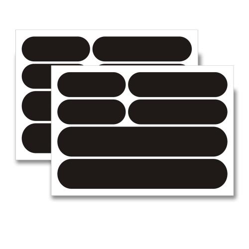 サムコス 反射ステッカー 反射シール 2枚セット 防水 黒い反射テープ 夜間セキュリティ リフレクターシ..