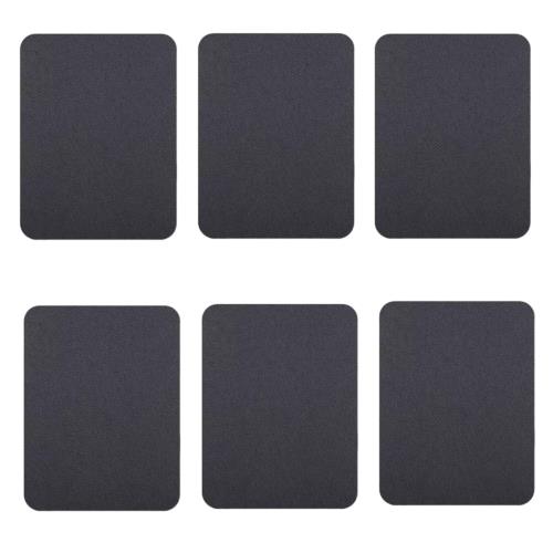 YFFSFDC 補修パッチ アイロン6枚セット長方形9.5cm×12.5cm アイロン接着 貼付パッチ リペア ダウンジャケット コート着 衣類の補修 テント ...