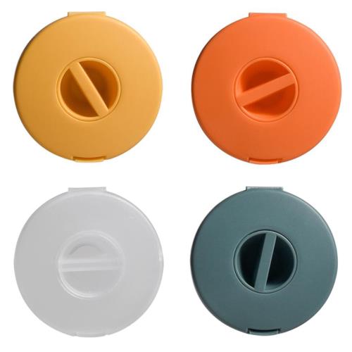 サムコス ケーブル収納ケース コードリール スマホスタンド 4個セット 巻き取り 収納 絡まり防止 小型 イヤホン ケーブル (混合色)(2)