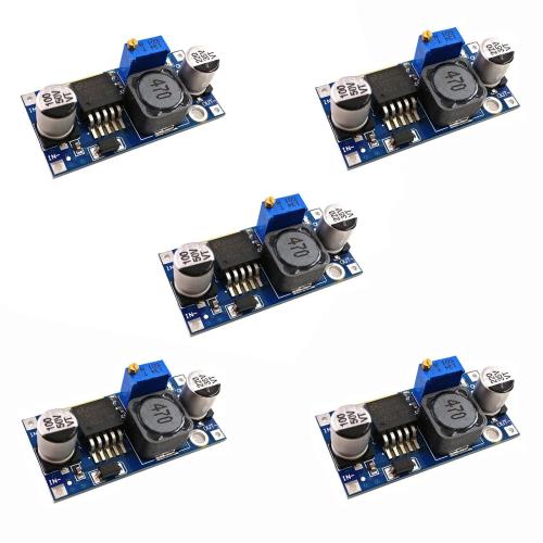 乐天商城 - サムコス 降圧コンバータ LM2596 DC-DC 高効率 電圧レギュレータ 可変電源降圧モジュール 調整可能 転換モジュール 精密 小型 便利 人気 3.0-40V 〜 1.25-35V 5個セット