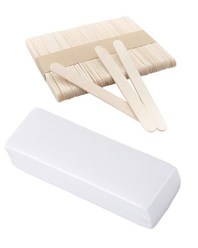 サムコス ワックス脱毛 木製 ヘラ 使い捨て ワックス脱毛シート 棒 脱毛 木ヘラ 脱毛紙 脱毛テープ 除..