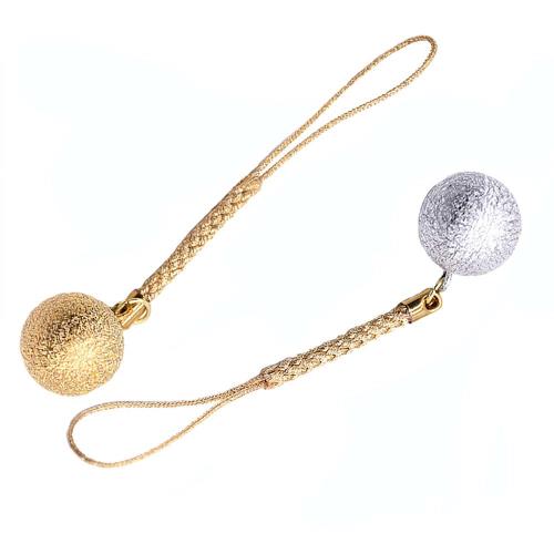 [サムコス] 水琴鈴 2色セット ストラップ 鈴 キーホルダー ストラップ 癒しの音色 厄除けお守り お守り 根付ストラップ 携帯 ストラップ