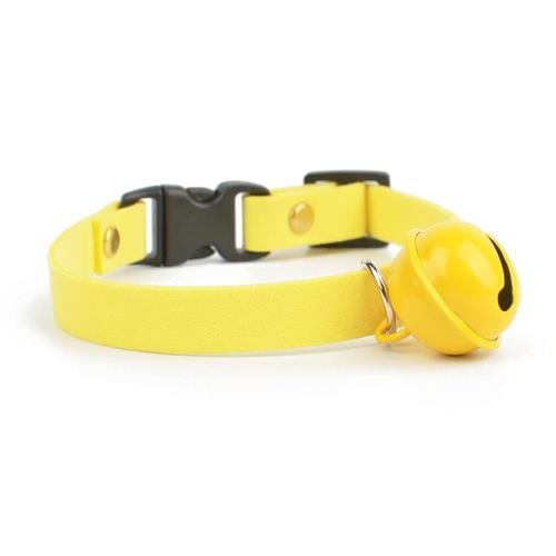 YFFSFDC 首輪 犬 猫 猫用首輪 鈴付き ペット用首輪 猫くびわ 調整可能 子猫の首輪鈴付き 鈴付き超軽量 ..