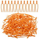 植物サポート 園芸クリップ 固定フォーク 100Pcs イチゴフォーク プラントクリップ トマトクリップ 誘引作業 植物固定クリップ 農業用 クリップ 園芸用具 誘引作業 ガーデニング 園芸用 農業用 園芸用 つる植物 再利用可能