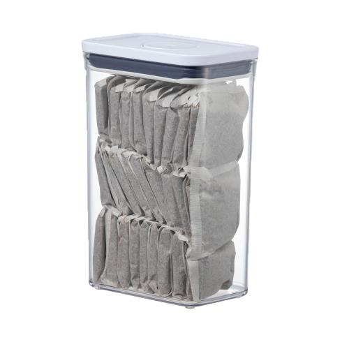 Plastic Storage Containers - オクソー 保存容器 OXO プラスチック 密閉 2.6L ポップコンテナ レクタングル ミディアム