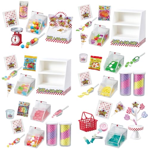 ꡼ Sweety! Happy! Candy SHOP CANDY AGOGO! 1BOX H115W70D60mm PV...