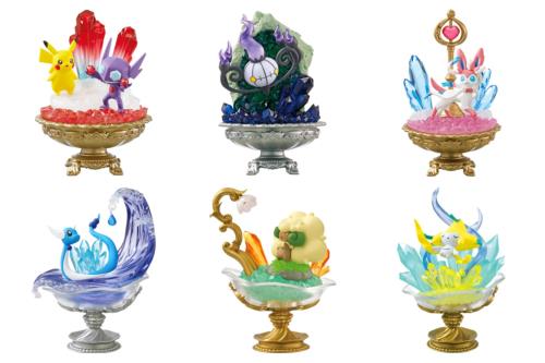 リーメント ポケットモンスター POKÉMON GEMSTONE COLLECTION 2 BOX商品 全6種 6個入り 約H115×W70×D70mm